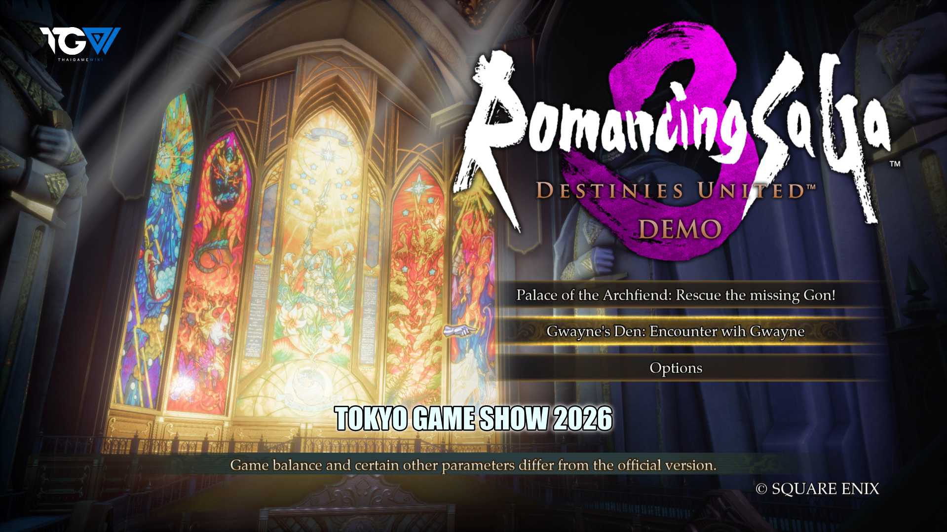 หลังลองต้องบอกว่า – Romancing Saga 3 Destinies United จาก Tokyo Game Show 2026