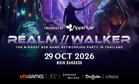เตรียมระเบิดความมันส์! REALM//WALKER Bangkok 2026 ปาร์ตี้ B2B Networking ของวงการเกม