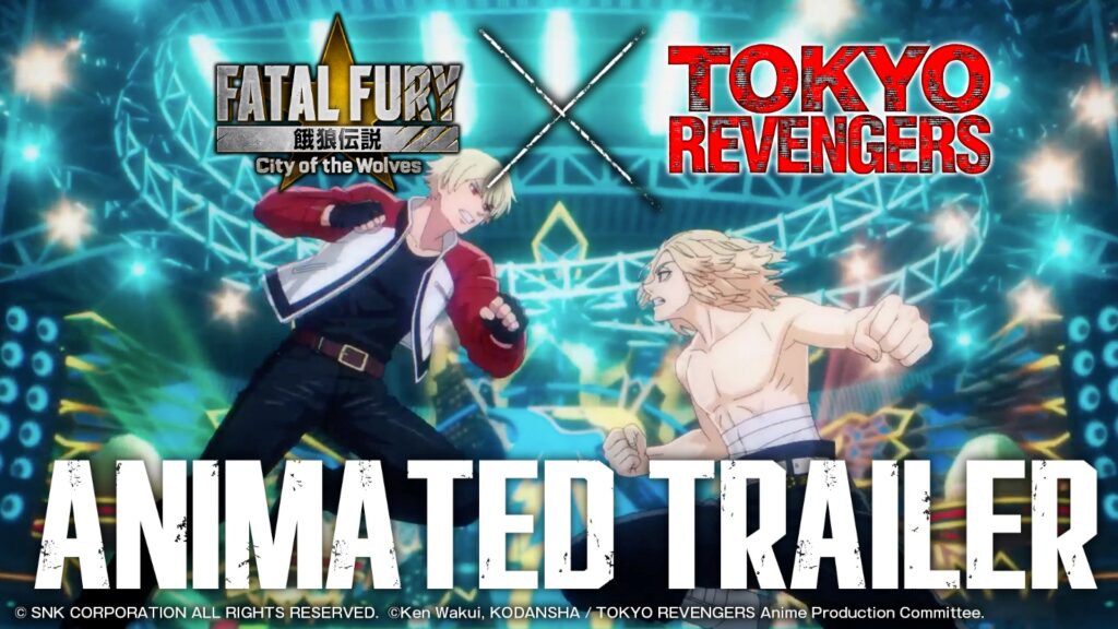 FATAL FURY: City of the Wolves × Tokyo Revengers ไมกี้และเดรเคน คู่หูในตำนานแห่งแก๊งโตเกียวมันจิ เข้าร่วมการต่อสู้