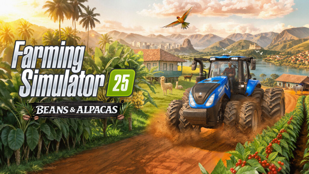 Farming Simulator 25 ส่วนเสริม Beans & Alpacas Expansion บ้านไร่และสิ่งปลูกสร้างใหม่แบบจัดเต็ม